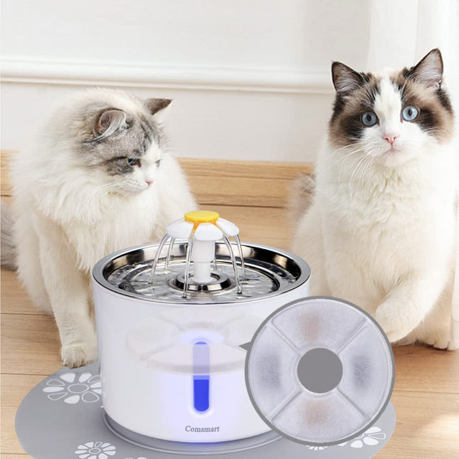 Fuente Bebedero 2.4 litros para perros y gatos
