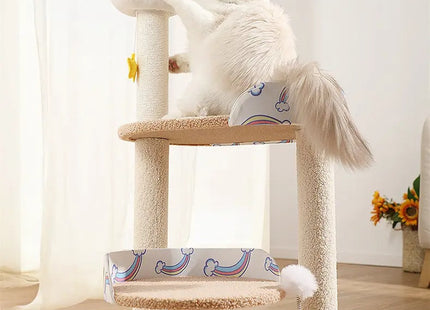 Juguete Rascador Para Gato Torre Grande