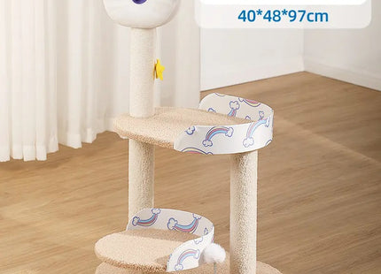 Juguete Rascador Para Gato Torre Grande