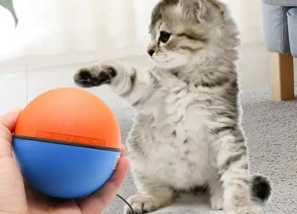 Juguete Para Gato Pelota Movimiento Con Pila AA