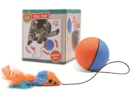 Juguete Para Gato Pelota Movimiento Con Pila AA