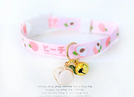 Collar Para Gato Con Cascabel Y Diseños