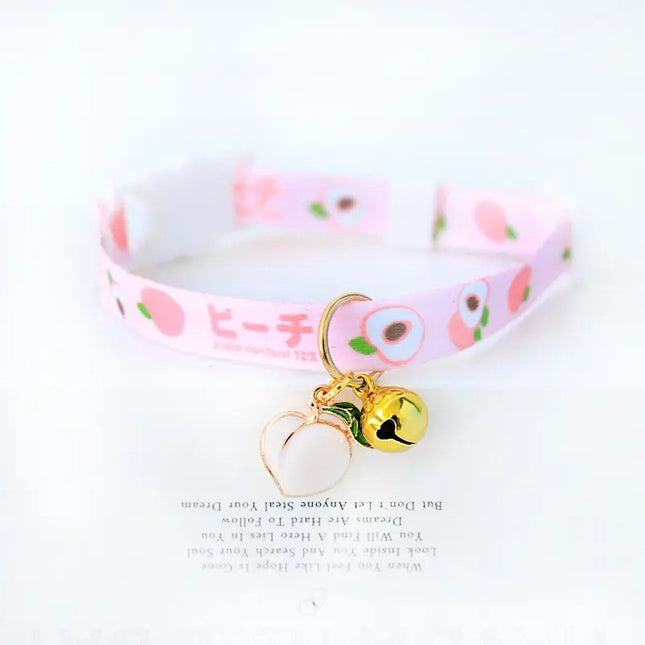 Collar Para Gato Con Cascabel Y Diseños