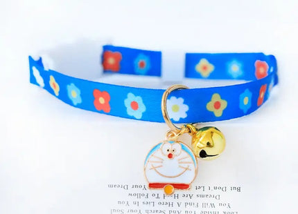 Collar Para Gato Con Cascabel Y Diseños