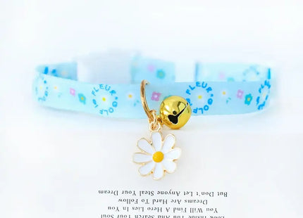 Collar Para Gato Con Cascabel Y Diseños