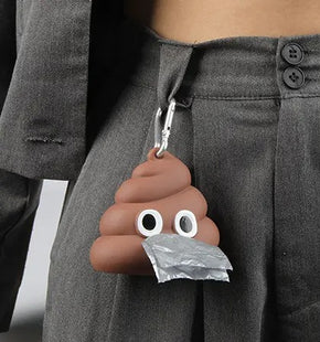 Dispensador De Bolsitas Para Perro Poo Emoji