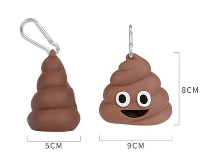 Dispensador De Bolsitas Para Perro Poo Emoji