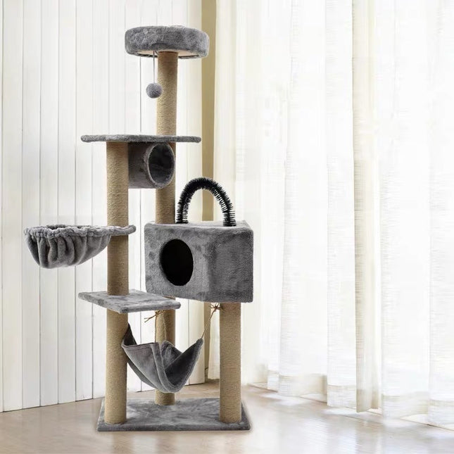 Juguete Rascador Para Gato Torre Grande 1.60 M