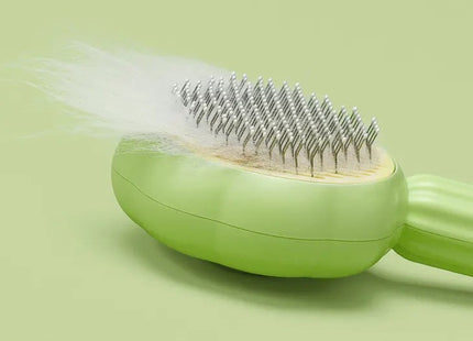 Cepillo De Acero Con Expulsor De Pelos