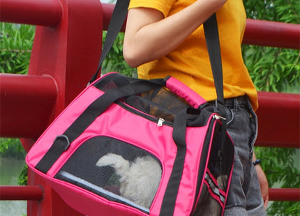 Bolso de tela para transportar mascotas perro gato