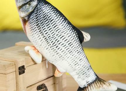 Juguete Pescado Con Movimiento Recarga USB