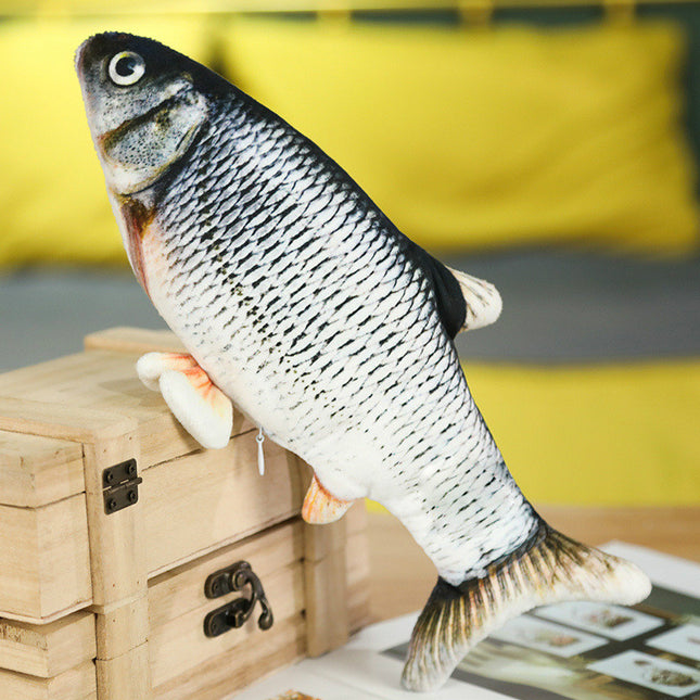 Juguete Pescado Con Movimiento Recarga USB