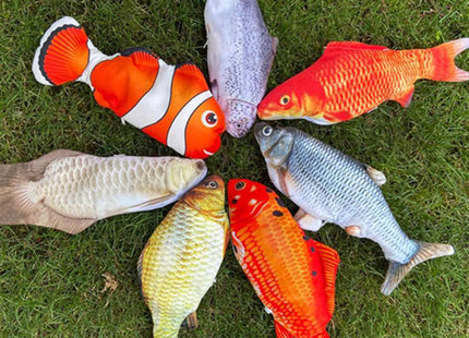 Juguete Pescado Con Movimiento Recarga USB