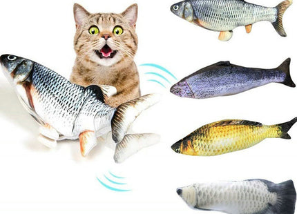 Juguete Pescado Con Movimiento Recarga USB