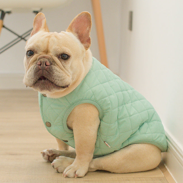 Buzo Chaleco Con Botones Para Perro