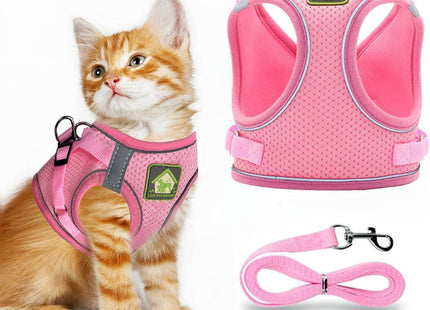 Arnés pechera Malla reflectiva para perro o gato