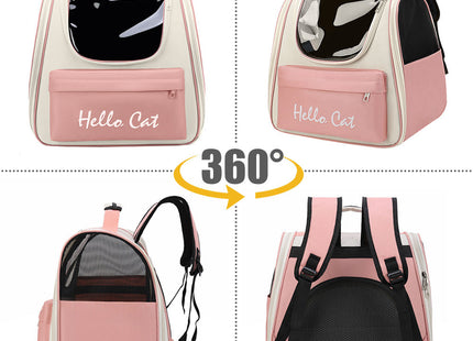 Mochila Transportadora Para Gatos