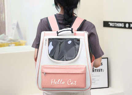 Mochila Transportadora Para Gatos