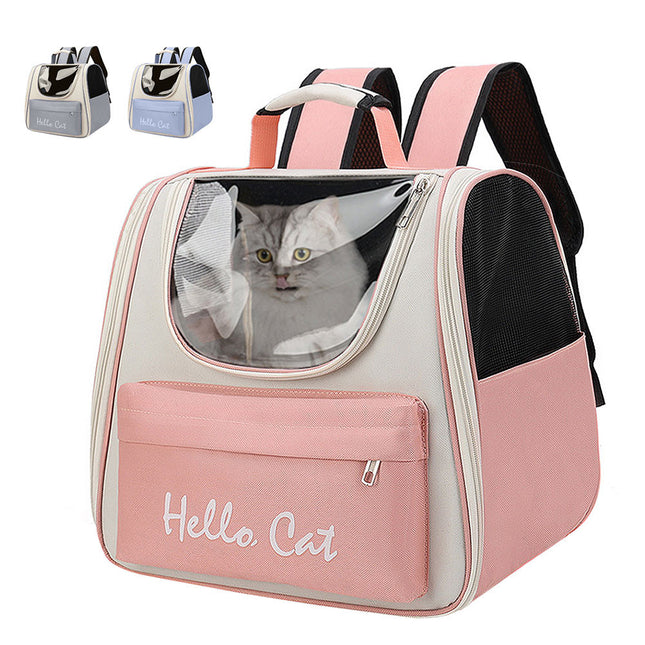 Mochila Transportadora Para Gatos