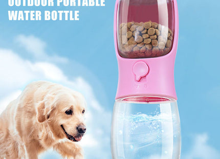 Botella Portátil Con Filtro 2 en 1 - Agua y Comida