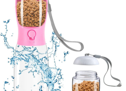 Botella Portátil Con Filtro 2 en 1 - Agua y Comida