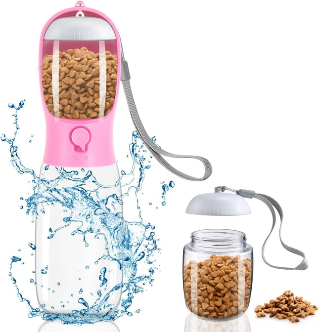 Botella Portátil Con Filtro 2 en 1 - Agua y Comida