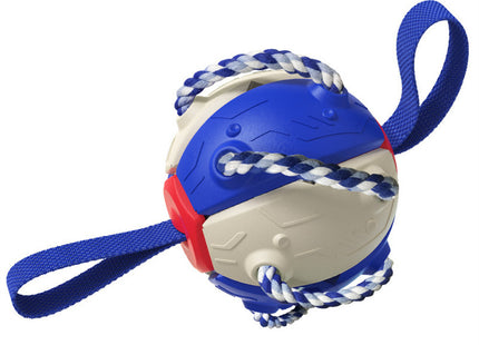 Juguete Para Perro 2 en 1 - Pelota y Frisbee