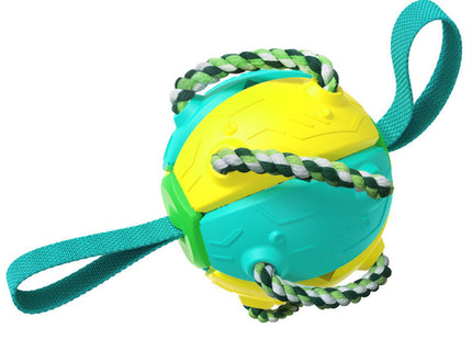 Juguete Para Perro 2 en 1 - Pelota y Frisbee