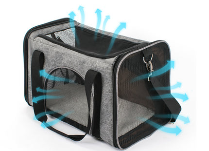 Bolso De Tela Expansible Para Transportar A Tu Mascota