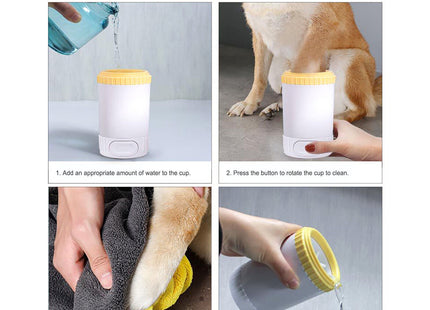 Limpiador De Patas Automático Para Perro