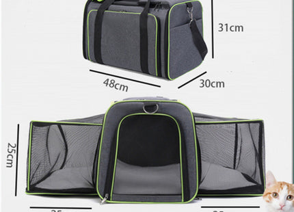 Bolso Diseño Expandible Para Llevar A Tu Mascota