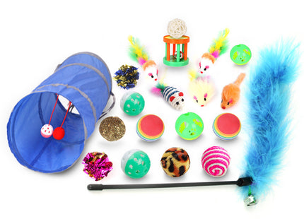 Pack De 20 Juguetes Surtidos Para Gato