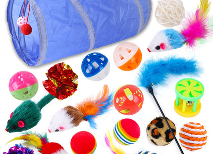 Pack De 20 Juguetes Surtidos Para Gato