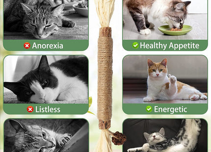 Juguete Palito Snack Natural Para Gato