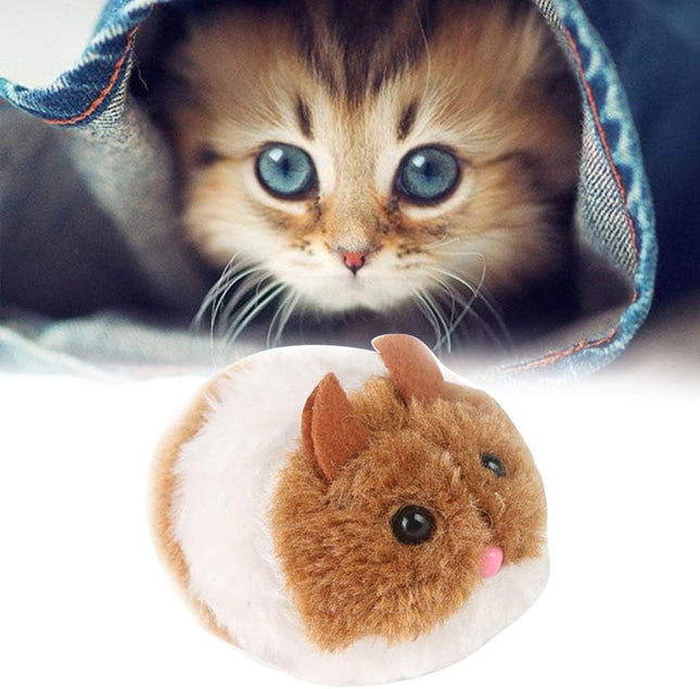 Juguete para gato modelo de ratón con cuerda