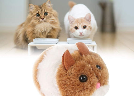 Juguete para gato modelo de ratón con cuerda