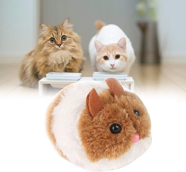 Juguete para gato modelo de ratón con cuerda