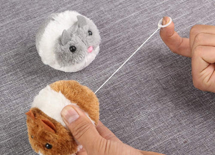 Juguete para gato modelo de ratón con cuerda
