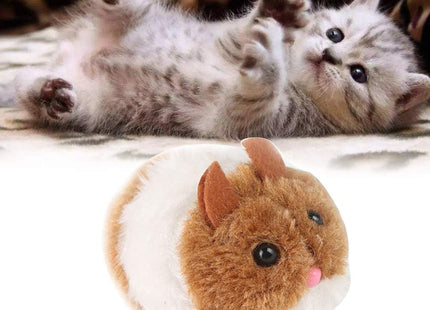 Juguete para gato modelo de ratón con cuerda