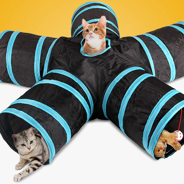 Juguete Para Gato Túnel Grande 5 Salidas