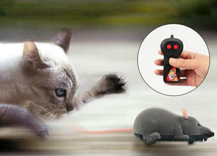 Juguete Para Gato Ratón A Control Remoto
