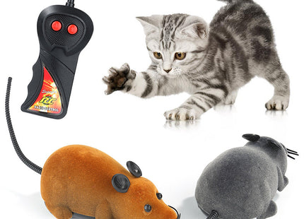 Juguete Para Gato Ratón A Control Remoto