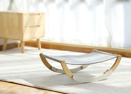 Cama De Madera Elevada Para Gatos