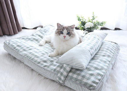 Cama Para Mascotas Con Funda Extraíble