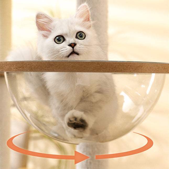 Juguete Rascador Para Gato Torre Gigante 1.7 M