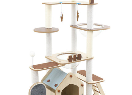 Juguete Rascador Para Gato Torre Gigante 1.7 M