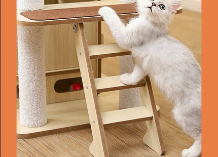 Juguete Rascador Para Gato Torre Gigante 1.7 M