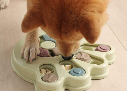 Juguete interactivo para mascotas Puzzle Come lento