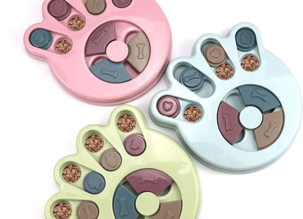 Juguete interactivo para mascotas Puzzle Come lento