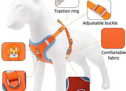 Conjunto pechera y correa para perro o gato